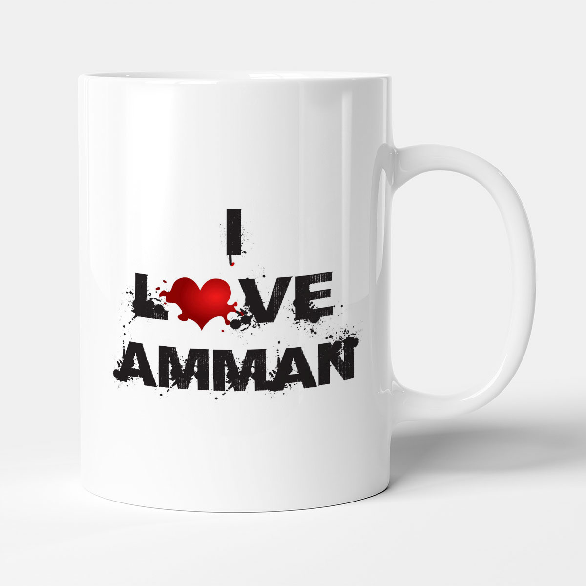 I Love Capital Cities Mug - Amman