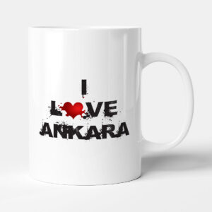 The Victorian Printing Company Ankara - I Love Capital Cities Mug