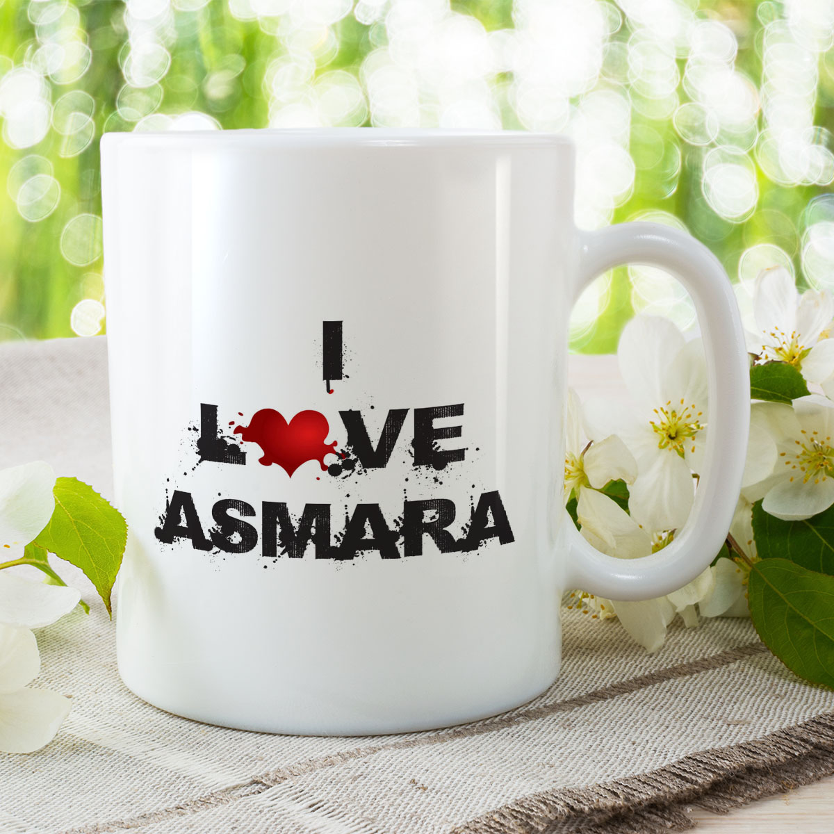 I Love Capital Cities Mug - Asmara - Image 2