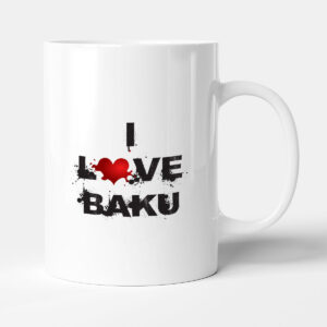 The Victorian Printing Company Baku - I Love Capital Cities Mug