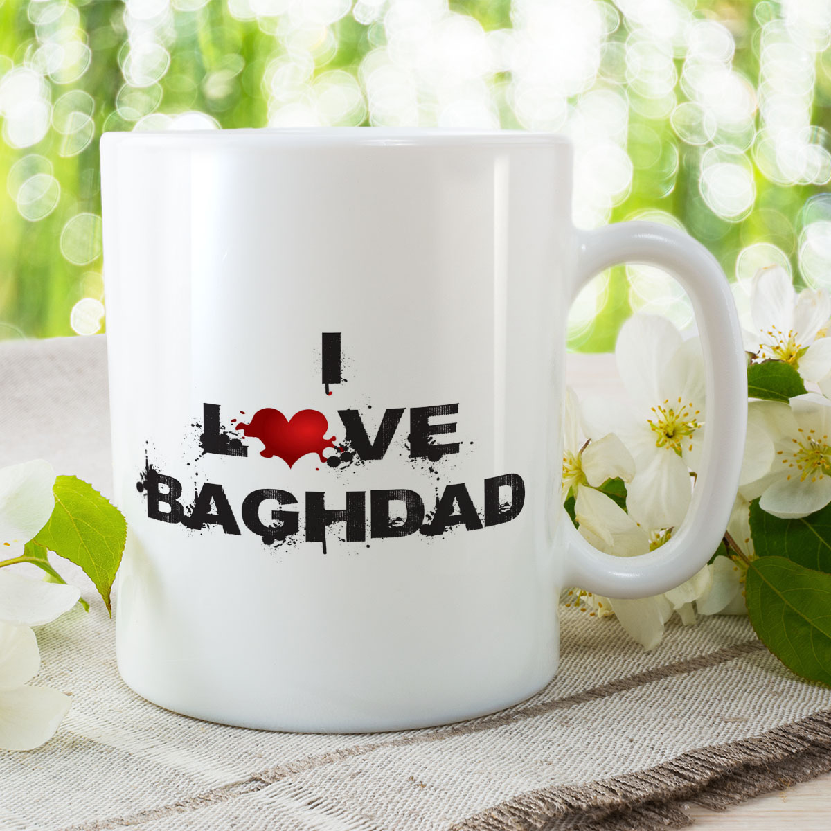I Love Capital Cities Mug - Baghdad - Image 2