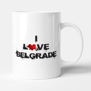 I Love Capital Cities Mug - Belgrade