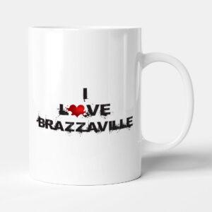 I Love Capital Cities Mug - Brazzaville
