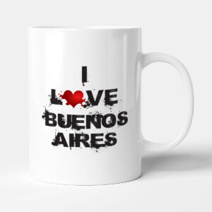 The Victorian Printing Company Buenos Aires - I Love Capital Cities Mug