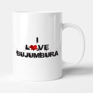 The Victorian Printing Company Bujumbura - I Love Capital Cities Mug