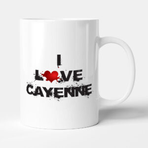 The Victorian Printing Company Cayenne - I Love Capital Cities Mug