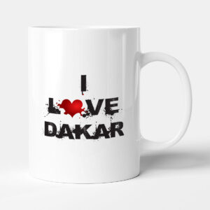 I Love Capital Cities Mug - Dakar