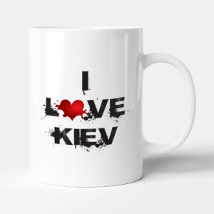 The Victorian Printing Company Kiev - I Love Capital Cities Mug