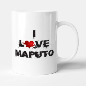 The Victorian Printing Company Maputo - I Love Capital Cities Mug