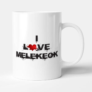 The Victorian Printing Company Melekeok - I Love Capital Cities Mug