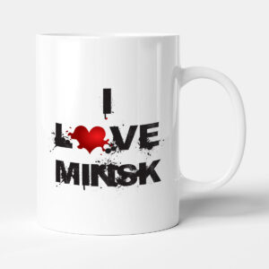 The Victorian Printing Company Minsk - I Love Capital Cities Mug