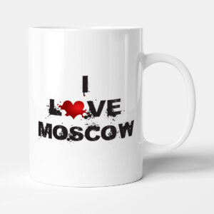 The Victorian Printing Company Moscow - I Love Capital Cities Mug