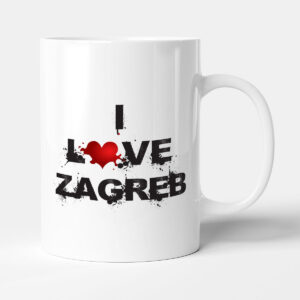 The Victorian Printing Company Zagreb - I Love Capital Cities Mug