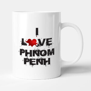 The Victorian Printing Company Phnom Penh - I Love Capital Cities Mug