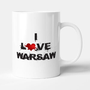 The Victorian Printing Company I Love Capital Cities Mug - Warsaw - I Love Capital Cities Mug