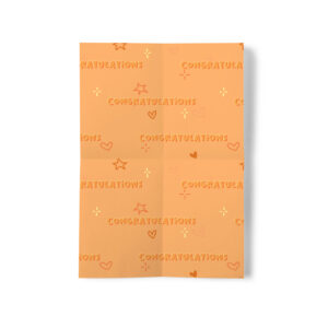 Cute And Simple Congratulations - Large Congratulations Wrapping Paper
