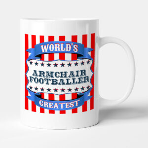 The Victorian Printing Company World's Greatest Armchair Footballer - Mug