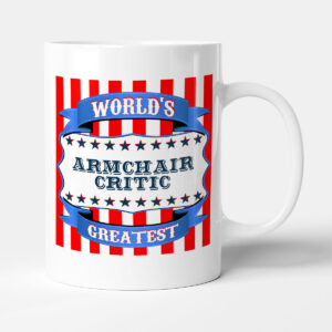 The Victorian Printing Company World's Greatest Armchair Critic - Mug
