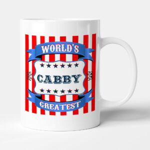 The Victorian Printing Company World's Greatest Cabby - Mug