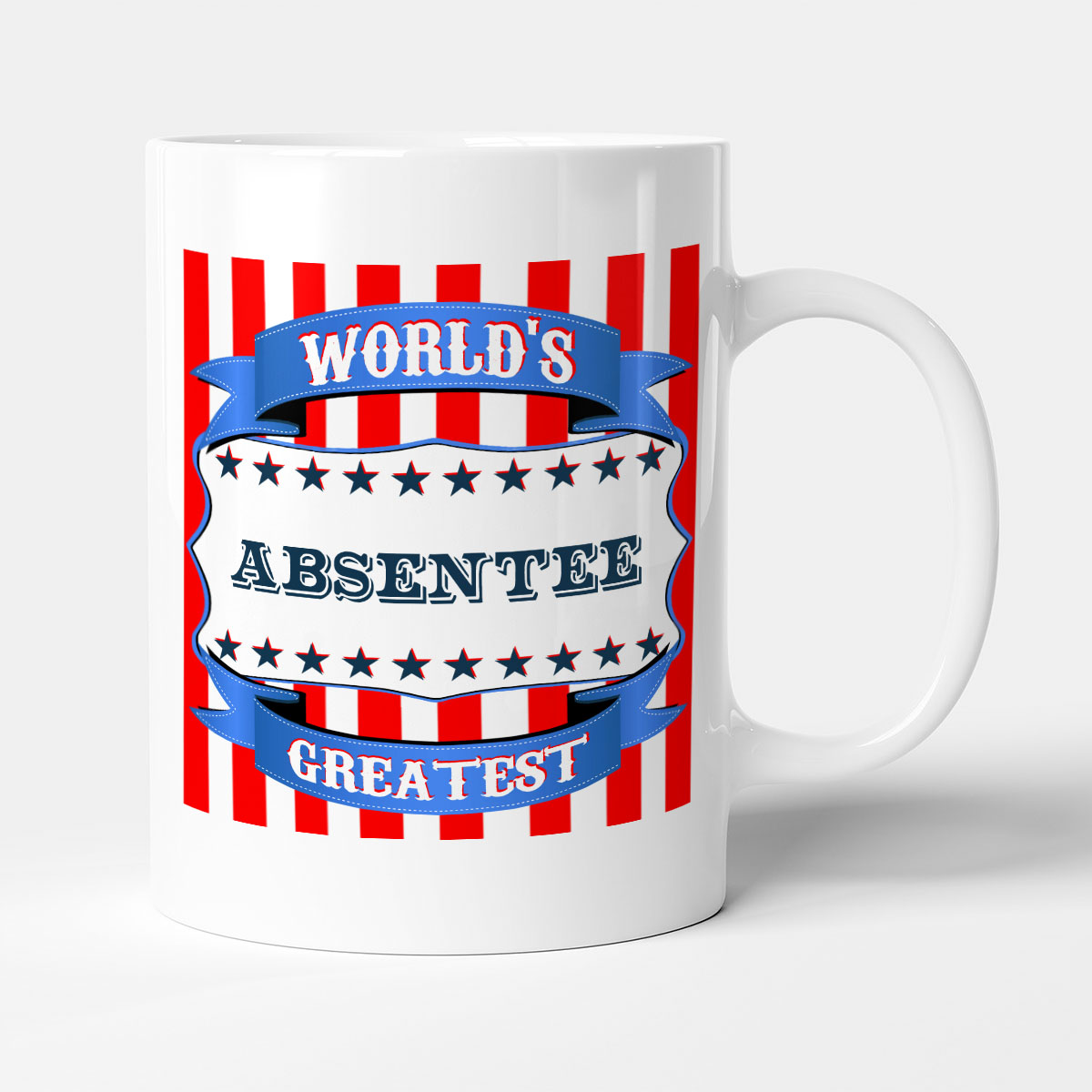 The Victorian Printing Company World's Greatest Absentee - Mug