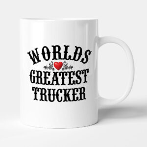 The Worlds Greatest - Trucker - Mug