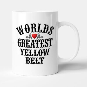 The Worlds Greatest - Yellow Belt - Mug