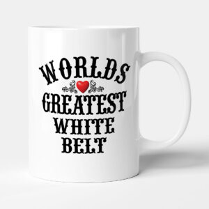 The Worlds Greatest - White Belt - Mug