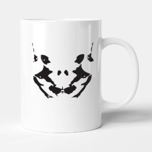 Psychology Ink Blot Test Illustration - Mug
