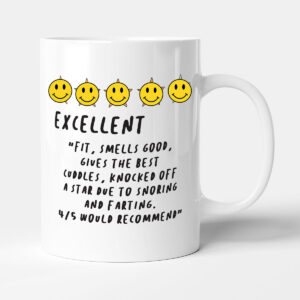 4 Star Review, Excellent - Funny Gift Mug
