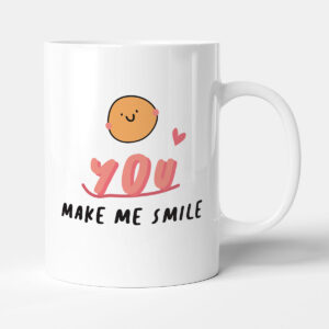 You Make Me Smile - Gift Anniversary Mug