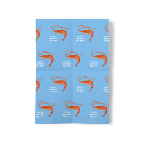 You're Shrimply The Best - Large Anniversary Wrapping Paper