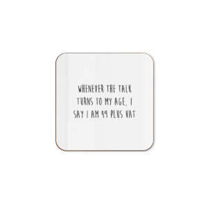 49 Plus VAT - Funny Rude Birthday Single Coaster