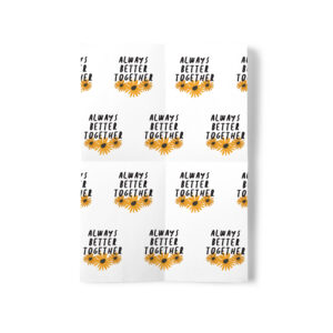 Always Better Together - Large Anniversary Wrapping Paper
