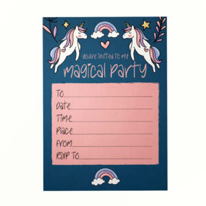 Magical Birthday Party Invitations