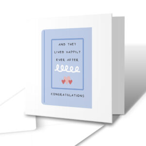 Happily Ever After - Wedding Greetings Card