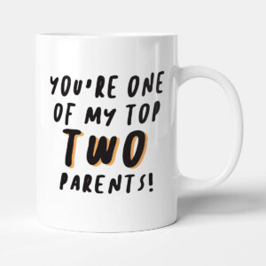 Is your Dad top 2 material? A Mum who is in the running for top place? If so gift them this funny mug and let them know they are still in the running to be the top banana! 