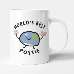 World's Best Postie - Postman Gift Mug