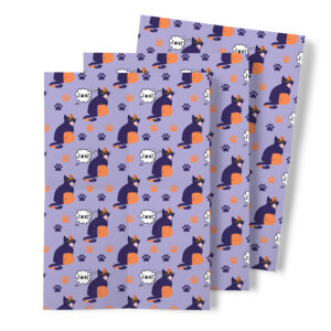 Cat Twat - Funny Medium Wrapping Paper