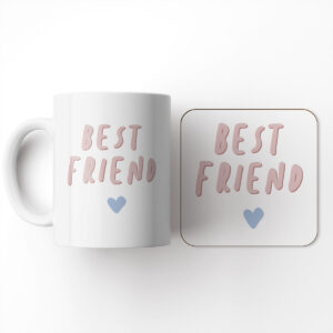Best Friend - Friendship Gift Mug and Coaster Set