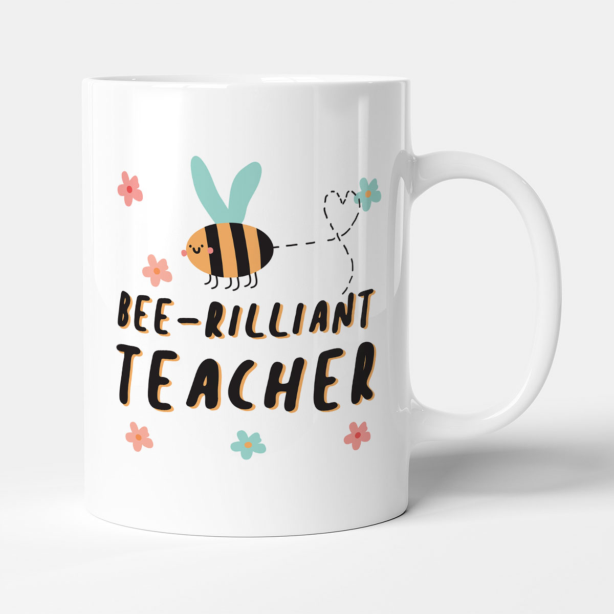 Bee-Rilliant Teacher - Funny Thank You Gift Mug