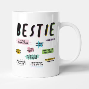 Bestie Attributes - Friendship Gift Mug