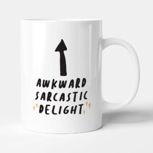Awkward Sarcastic Delight - Colleague Gift Funny Birthday Mug