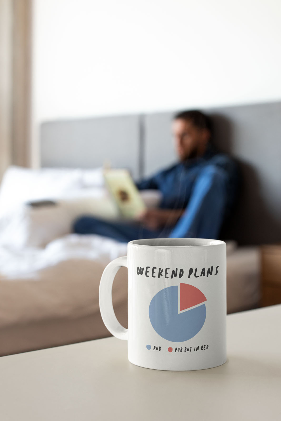 Pub Weekend Plans - Funny Gift Mug - Image 3