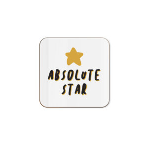 Absolute Star - Funny New Job Congratulations Single Coaster