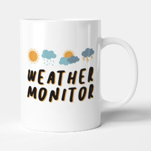 Weather Monitor - Funny Grandad Gift Retirement Mug