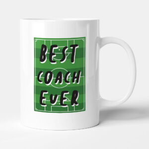 Best Coach Ever - Funny Football Coach Gift Mug