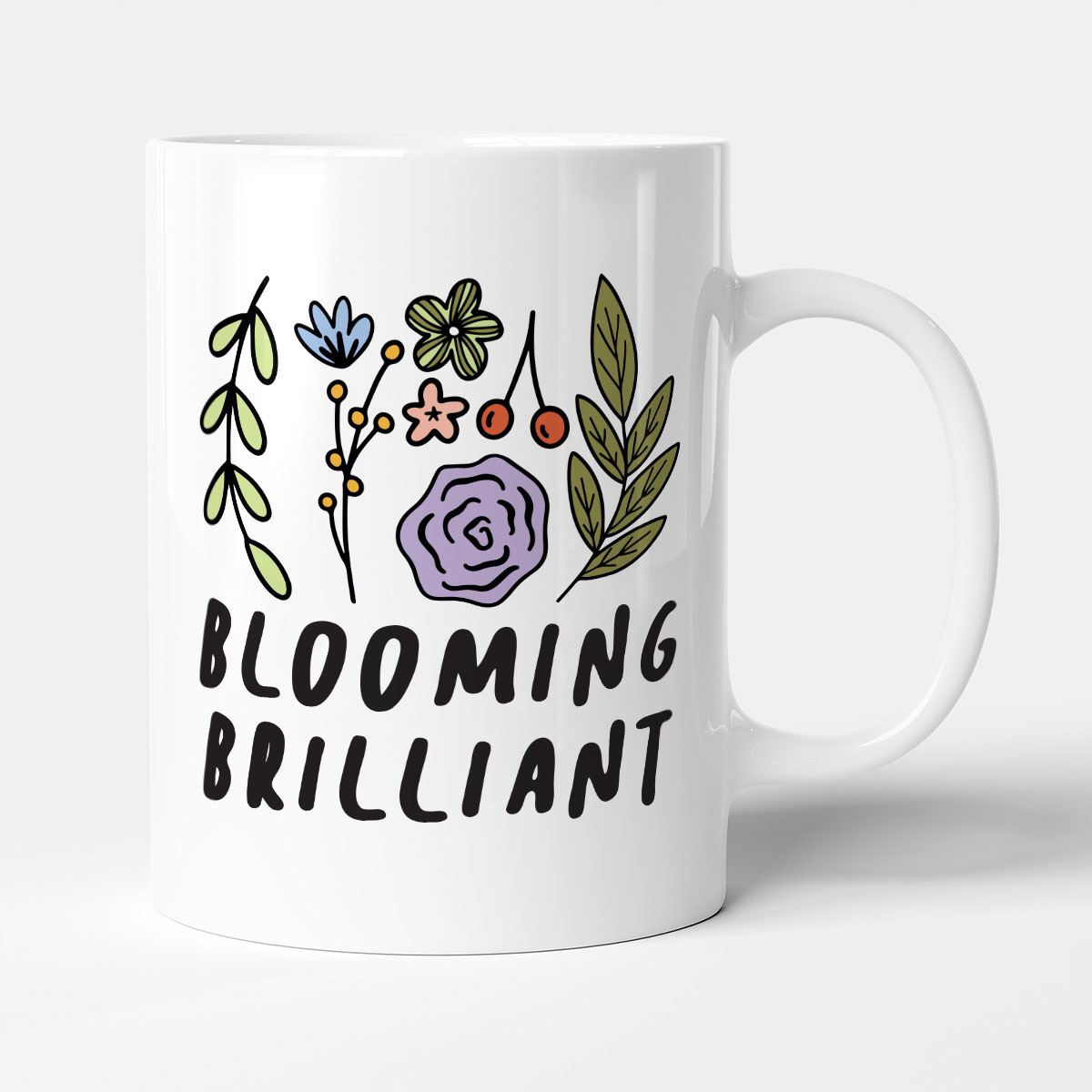 Blooming Brilliant - Funny Exam Results Gift Congratulations Mug