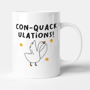 Con-Quack-Ulations! - Funny Exam Results Gift Congratulations Mug