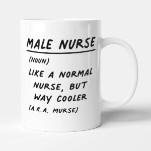 Male Nurse Definition - Funny Murse Gift Mug