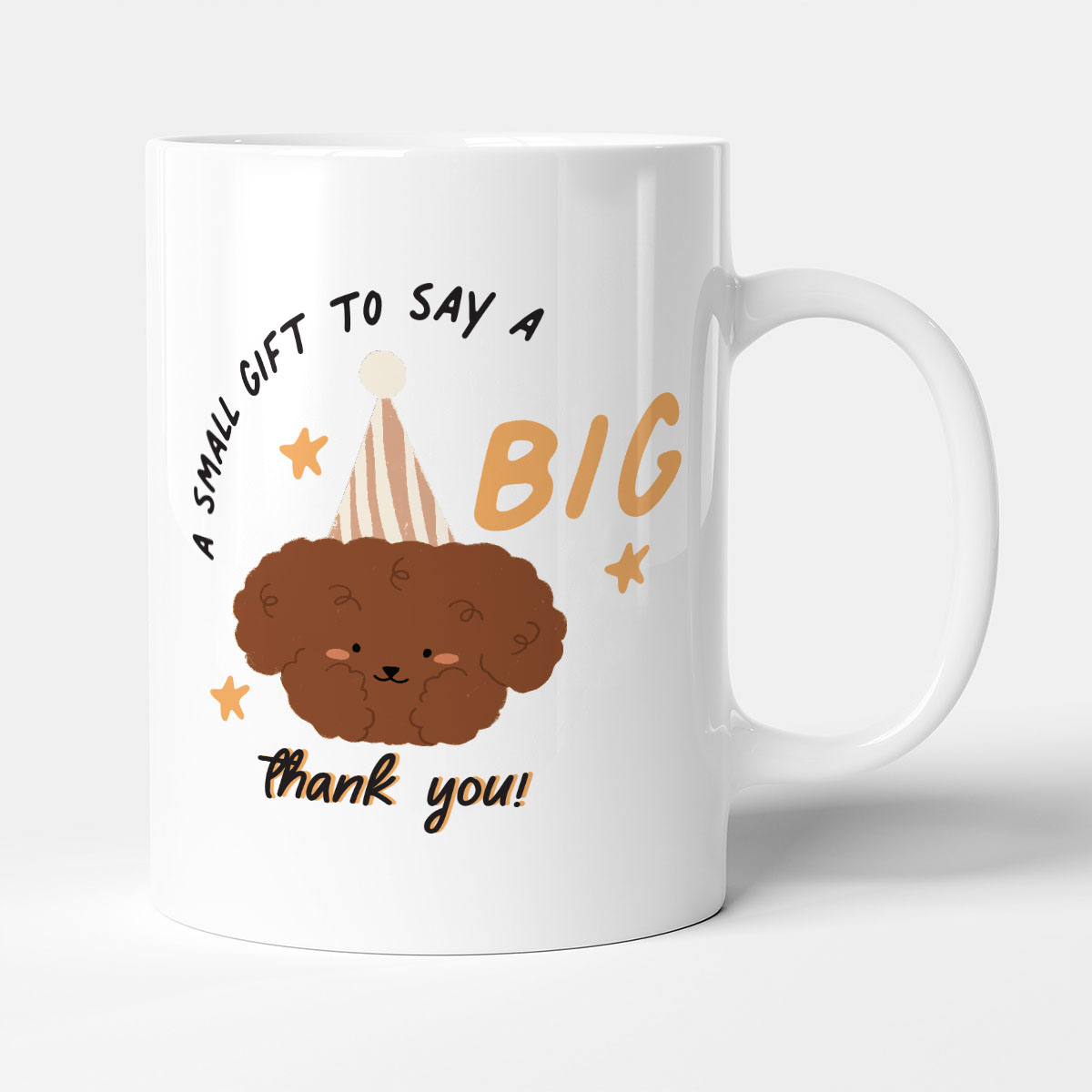 A Small Gift To Say A BIG Thank You - Star Gift Appreciation Mug